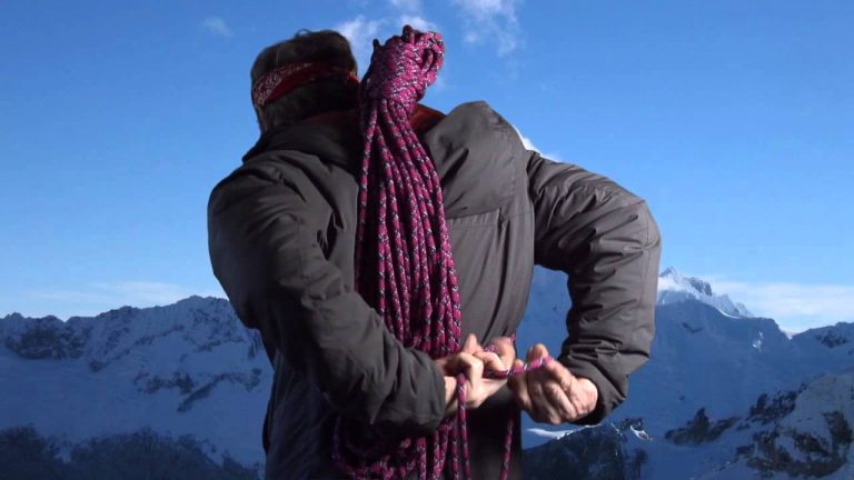 حمل طناب به صورت کوله پشتی کوه پلاس رضا اسماعیلی