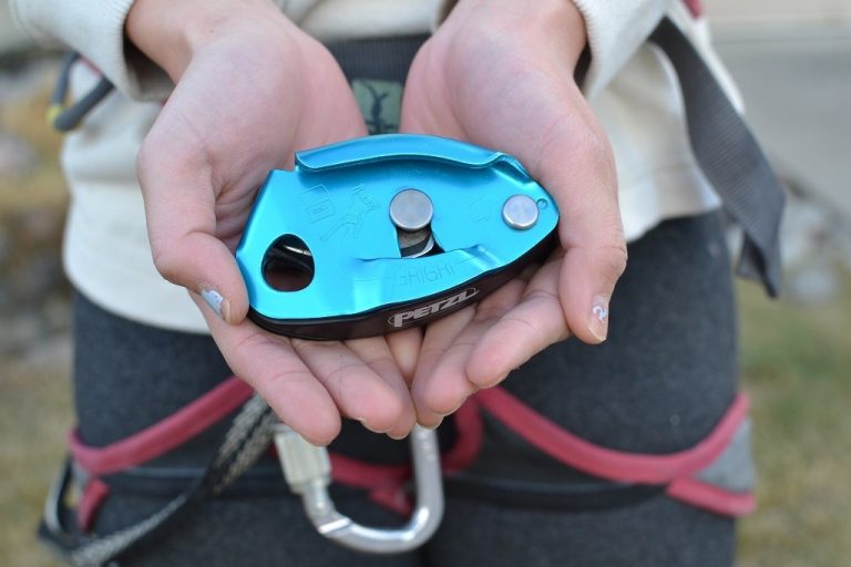 حمایت با ابزار grigriکوه پلاس اسماعیلی