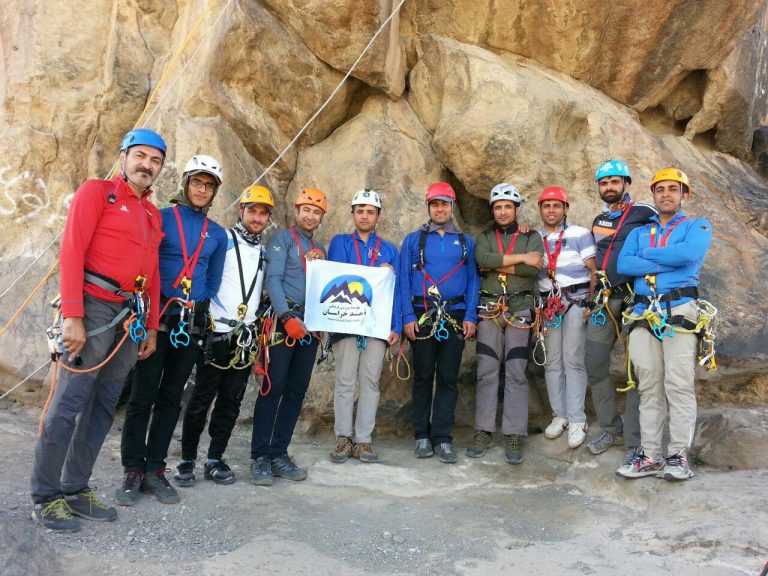 گزارش تصویری -دوره کار آموزی دره نوردی مشهد