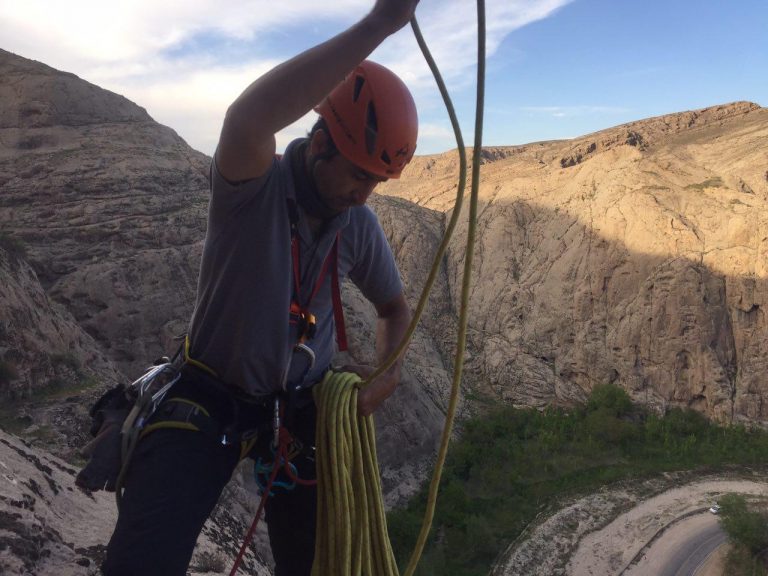 آموزش گره پروسیک کوه پلاس رضا اسماعیلی