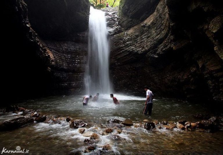 آبشار ویسادر کوه پلاس